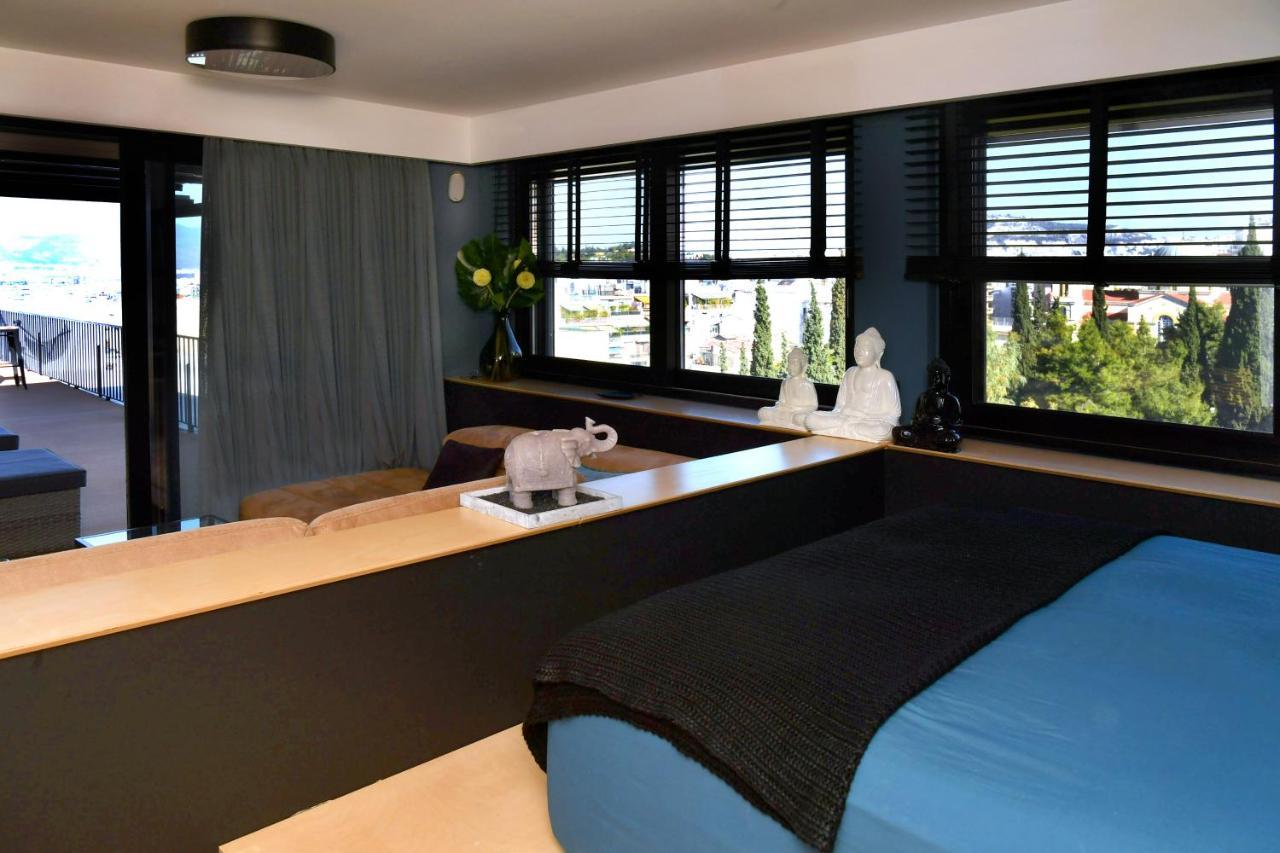 Luxurious Loft With Breathtaking Acropolis View Lägenhet Aten Exteriör bild
